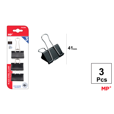 PINZA DE ACERO NEGRO 3U - G24G24