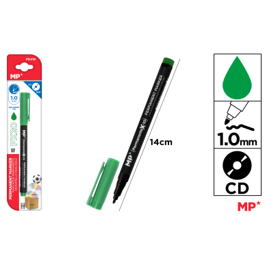 MARCADOR CD PUNTA MEDIA VERDE - C31