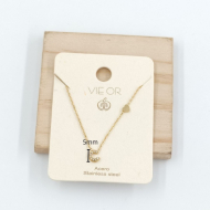 COLLAR COCN INICIAL Acero ZO8724N250 -2D13