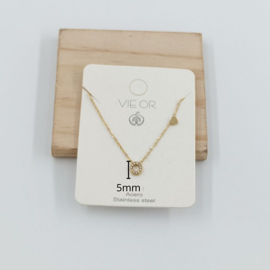 COLLAR COCN INICIAL Acero ZO8724N250 -2D15