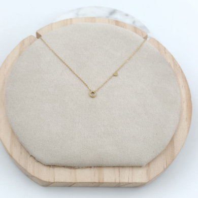 COLLAR COCN INICIAL Acero ZO8724N250 -2D15