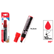 MARCADOR PERMANENTE NO DRY ROJO - D43