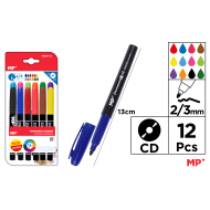 MARCADOR PERMANENTE 12UDS PACK AHORRO - C21