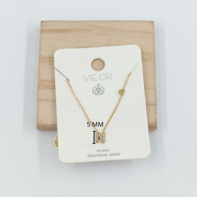 COLLAR COCN INICIAL Acero ZO8724N250 -2D13