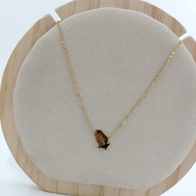 COLLAR Acero Letra IBIZA ZO8510N /D21-C