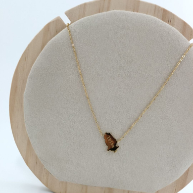 COLLAR Acero Letra IBIZA ZO8510N /D21-C