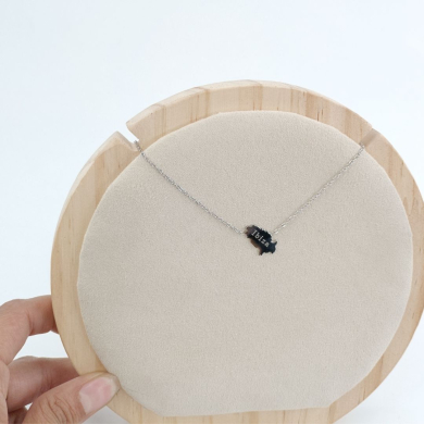 COLLAR Acero Letra IBIZA ZO8510N A44