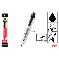 MARCADOR DE PIZARRA RETRACTIL NEGRO - C45