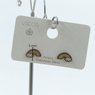ARETES INFANTIL Acero ZO10930E150 /F36