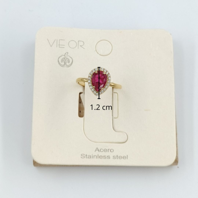 ANILLO Acero ZO10807R180 /A21