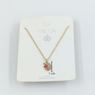 COLLAR INFANTIL Acero ZO11013N180 /E41