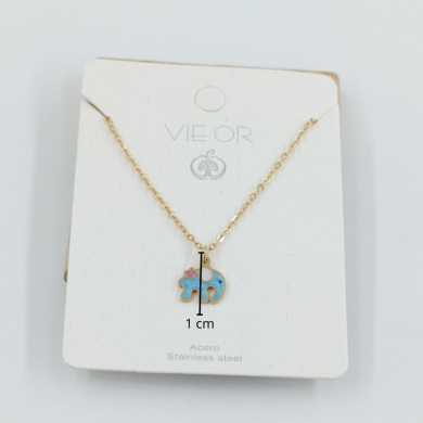 COLLAR INFANTIL Acero ZO11065N180 /E-NIÑA