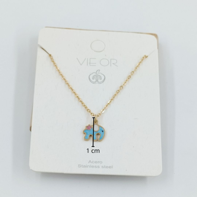 COLLAR INFANTIL Acero ZO11065N180 /E-NIÑA