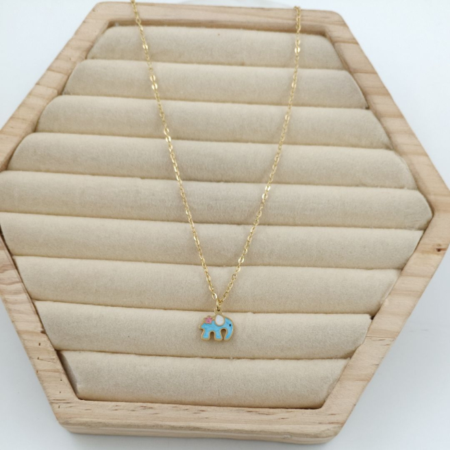 COLLAR INFANTIL Acero ZO11065N180 /E-NIÑA