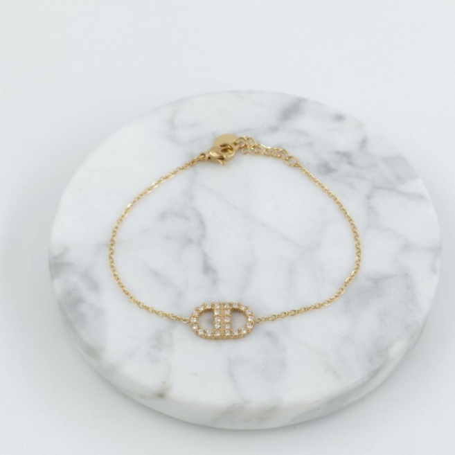 PULSERA ZO11888B ACERO 2B42