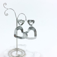 ARETES ZO11974E Plateado Acero Inoxidable