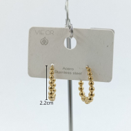 ARETES ACERO ZO11159E/22*17MM/200 2A12