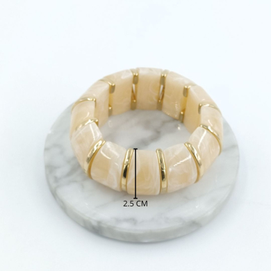PULSERA ZO12116B550 Dorado Acero Inoxidable
