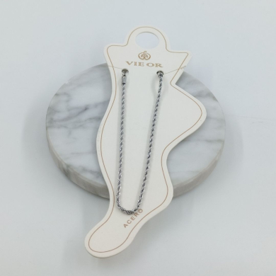 TOBILLERA ACERO ZO12119B 2A120