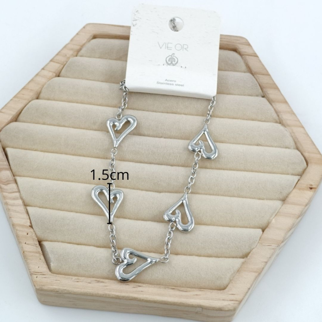 COLLAR ACERO ZO11784N 2A123