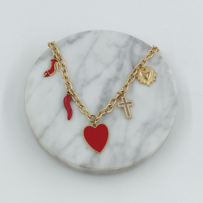 COLLAR ACERO ZO11494N 2A124