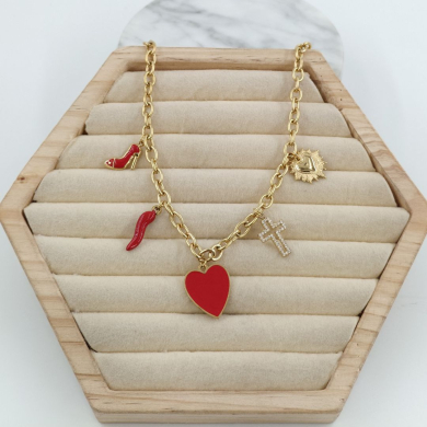 COLLAR ACERO ZO11494N 2A124