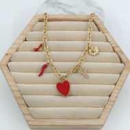 COLLAR ACERO ZO11494N 2A124