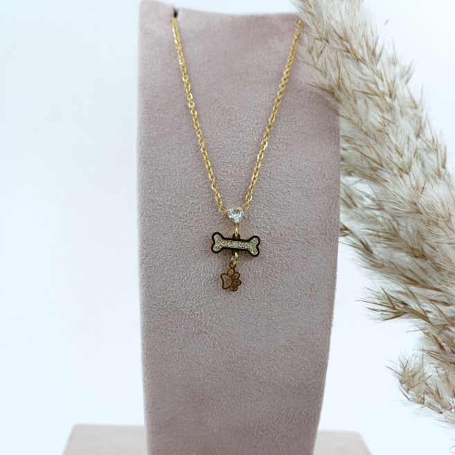 COLLAR ACERO ZO11480N 2A130