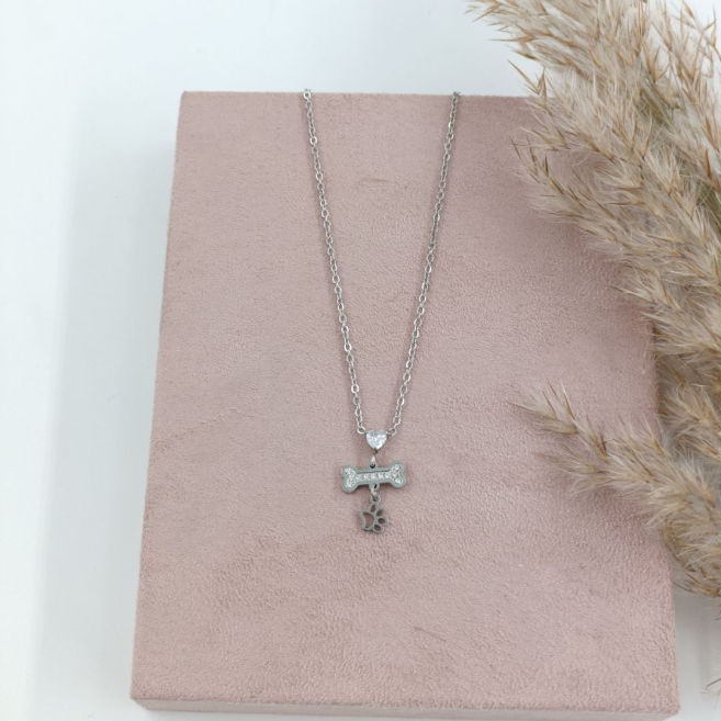 COLLAR ACERO ZO11480N 2A130