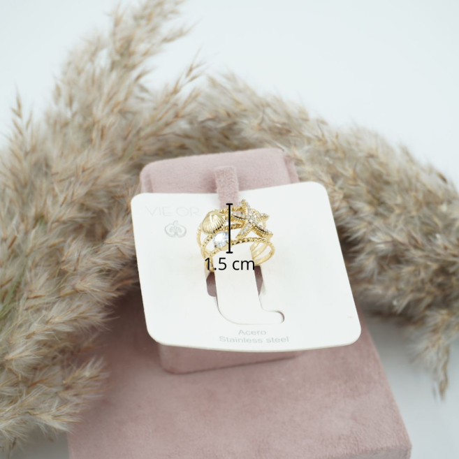 ANILLO ACERO ZO11742R /A41