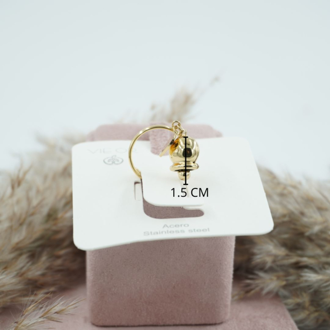 ANILLO ACERO ZO11624R /A39