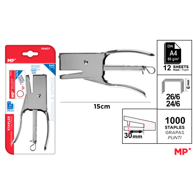 GRAPADORA TENAZA MEDIANO 15CM B44 - C44