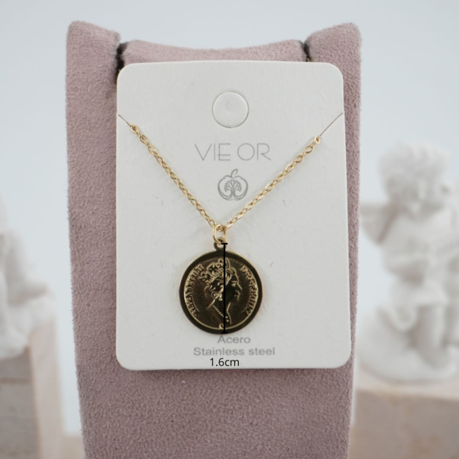 COLLAR ACERO ZO11367N180 2C35