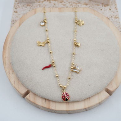 COLLAR ACERO ZO11582N 2C35