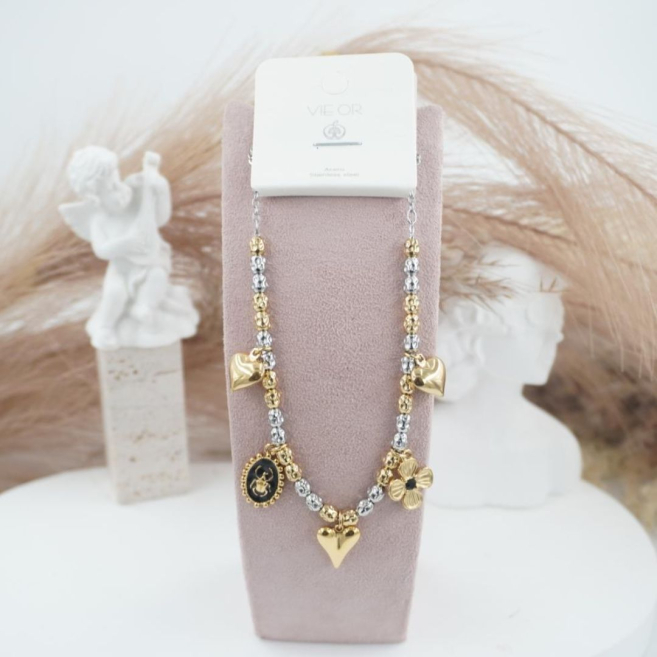 COLLAR ACERO ZO11454N /D41