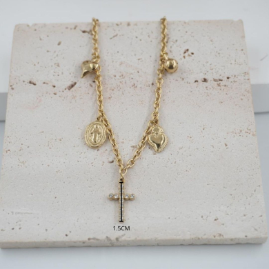 COLLAR ACERO ZO11586N 2C22