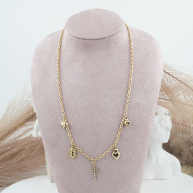 COLLAR ACERO ZO11586N 2C22