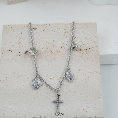 COLLAR ACERO ZO11586N 2C22