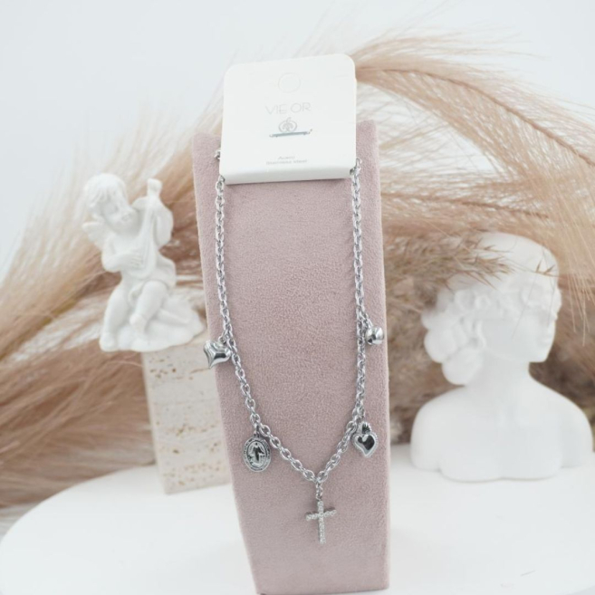 COLLAR ACERO ZO11586N 2C22