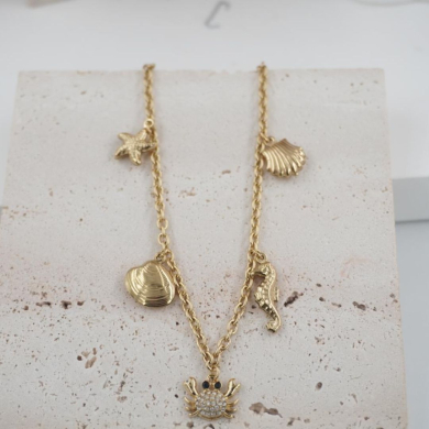 COLLAR ACERO ZO11821N 2C22