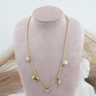 COLLAR ACERO ZO11821N 2C22