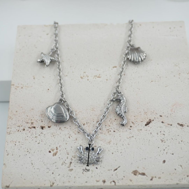 COLLAR ACERO ZO11821N 2C22