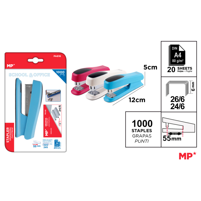 GRAPADORA MEDIANA 12.5CM - C43