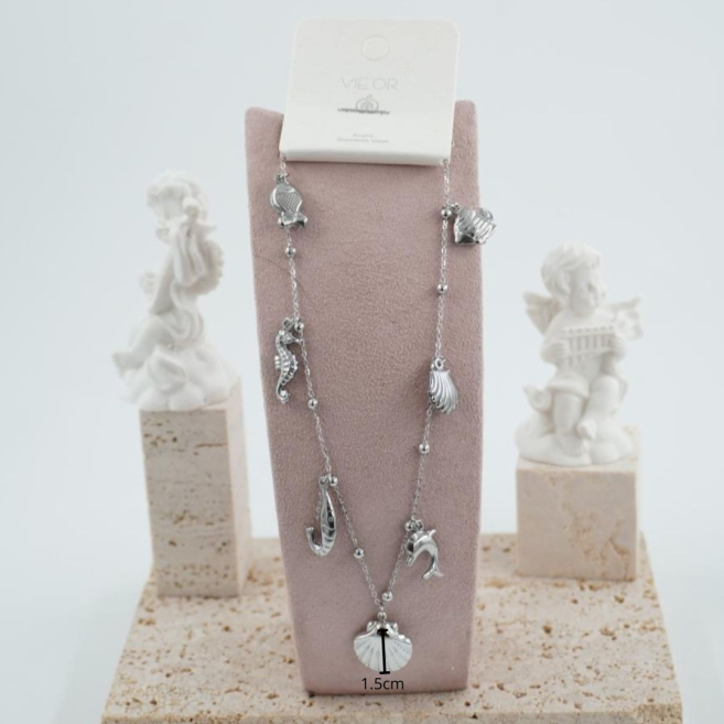 COLLAR ACERO ZO11580N 2C33
