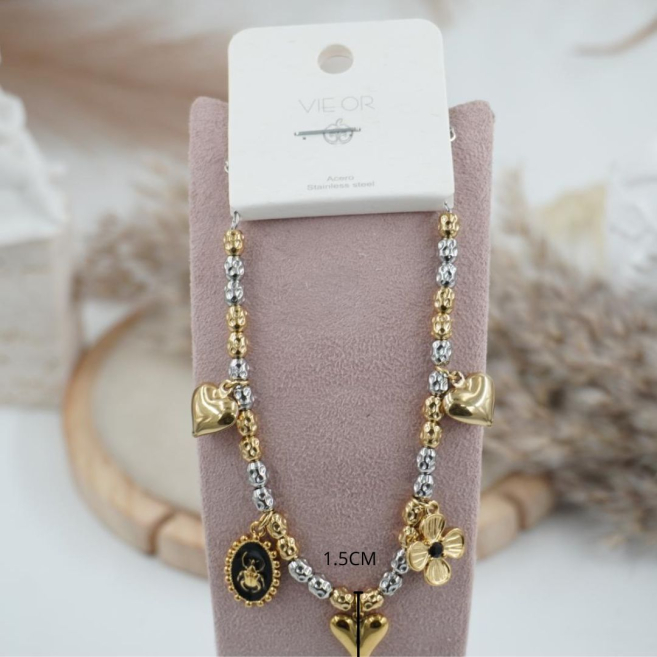 COLLAR ACERO ZO11454N /D41