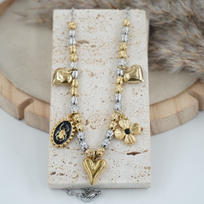 COLLAR ACERO ZO11454N /D41