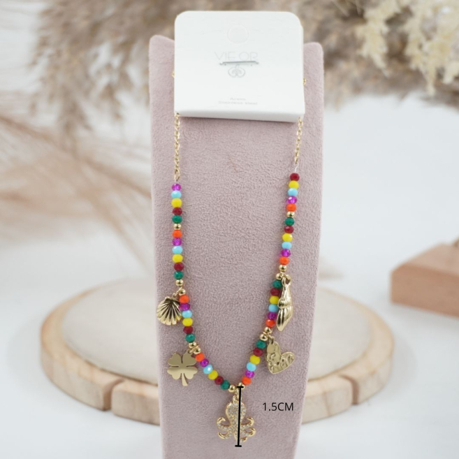 COLLAR ACERO ZO11593N 2C15