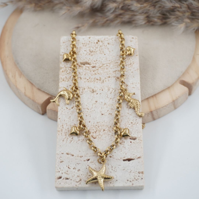 COLLAR ACERO ZO11776N 2C15