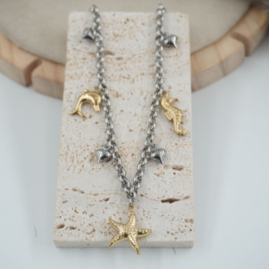 COLLAR ACERO ZO11776N 2C15