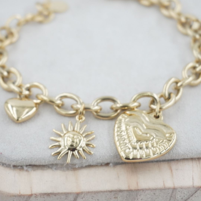 PULSERA ZO11603B ACERO 2B42